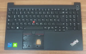 Palmrest Handauflage Tastatur QWERTZ GER aus Notebook Lenovo ThinkPad E15 Gen2 - Bild 1 von 5