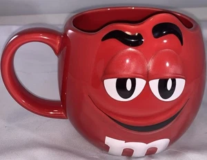 M&M's World rote Figur figurale Kaffeebecher  - Bild 1 von 9