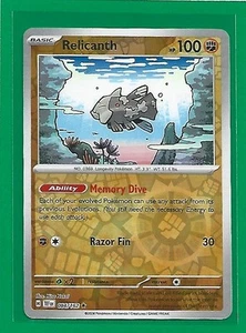 JCC Pokémon SV-Fuerzas Temporales Relicanto #84/162 Raro Holograma Inverso - Imagen 1 de 2