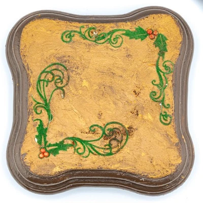 Antique Chinese Carved Wood Christmas Stand Base Qing Era 20th Century - Image 1 of 4