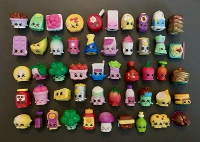 50 Shopkins Mixed Randoms - Loose Toy Action Figure Doll - Excellent Condition - image 1 of 4