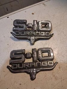 Chevy Chevrolet S-10 Pickup Truck Durango L & R Fender Badges Emblems Decals - Bild 1 von 7