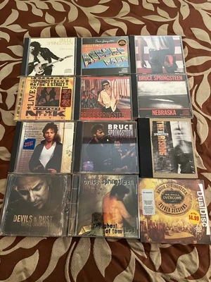 bruce springsteen Cd Lot Bundle 12 Albums 70s 80s 90s Rock - Image 1 of 4