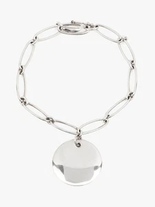 Tiffany & Co. Sterling Silver Elsa Peretti Disc Large Link Bracelet - Picture 1 of 4