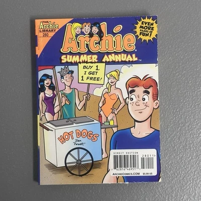 THE Archie LIBRARY: #280.   Archie   SUMMER ANNUAL  DIGEST 2017 - Image 1 of 2
