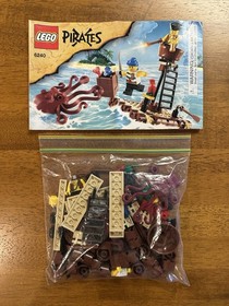 LEGO Pirates: Kraken Attackin' (6240), 100% Complete w/ Instructions