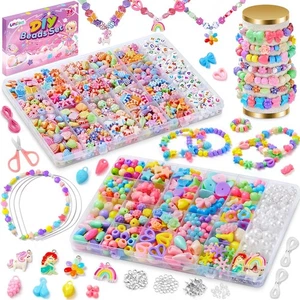 UPDOKIT Jewellery Bracelet Making Kits, 2 Boxes DIY Crafts Bracelets Necklace - Picture 1 of 1