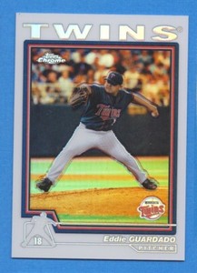 2004 Topps Chrome Refractor #177 Eddie Guardado Twins