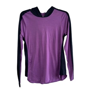 Smartwool Hoodie Women’s Small Purple Merino 150 Wool Base Layer Outdoor Hike - Picture 1 of 6