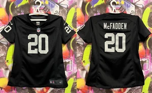 Las Vegas Raiders Darren McFadden #20 NFL Football Jersey Shirt Nike Womens M - Picture 1 of 12