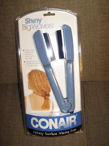 NEW SEALED CONAIR Shiny Big Waves Hair Crimper Velvety Surface Waving Iron - Picture 1 of 2
