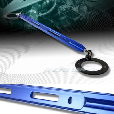 СИНИЙ T-6061 CNC АЛЮМИНИЕВЫЙ ЗАДНИЙ ВЕРХНЯЯ СТОЙКА БАШНЯ БАР ПОДХОДИТ 92-01 HONDA PRELUDE - Изображение 1 из 3