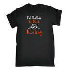 Id Rather Be Duck Hunting - Mens Funny Novelty T-Shirt Tee T Shirt Tshirts