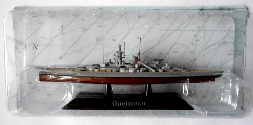  DIE CAST NAVI DA GUERRA - GNEISENAU -   Scala1:1250 [5 ] - Immagine 1 di 1