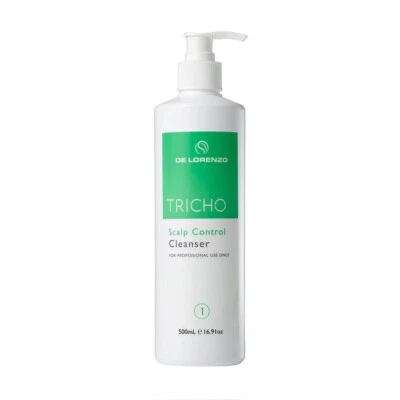 De Lorenzo Tricho Scalp Control Cleanser 500ml For Oily/ itchy/ dandruff Scalp - Image 1 of 4