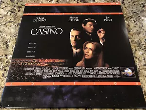 Casino (Laserdisc, 1996) Robert DeNiro, Joe Pesci & Sharon Stone - Picture 1 of 2