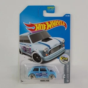 Hot Wheels - Morris Mini (Metalflake Light Blue) - Picture 1 of 1
