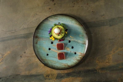 Bonna Madera Mint Speiseteller 27 cm Essteller flacher Teller rund Tafelgeschirr - Bild 1 von 2