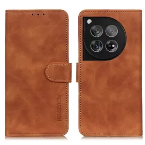 For OnePlus 12, Shockproof Retro Flip Leather Card Slots Wallet Stand Case Cover - Picture 1 of 18