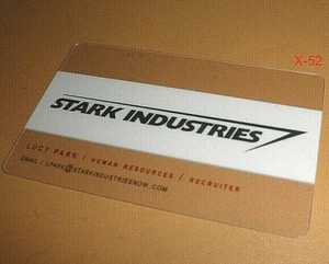 Stark Industries Card SDCC comic con marvel MCU Avengers Iron Man Tony toy - Picture 1 of 1