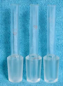 3 Count Wilmad Lab Glass 29/42 Adapters 5-1/2" Long - Picture 1 of 6