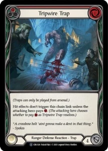 Tripwire Trap (rot) seltener Schmelztiegel des Krieges Unlimited Flesh And Blood - Bild 1 von 1
