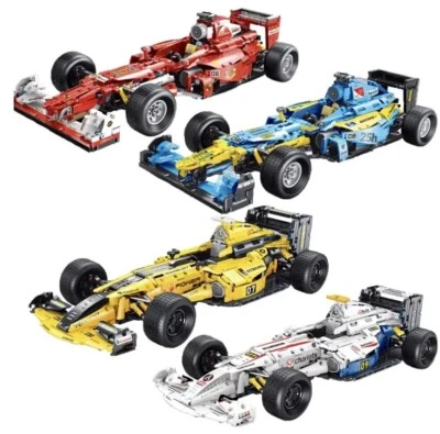 TGL T5006 T5008 T5009 | Formel 1 Wagen (opt. RC) Klemmbausteine-Set | NEU & OVP - Bild 1 von 2