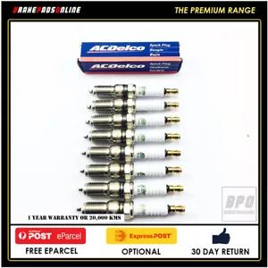 Spark Plug 8 Pack for Chevrolet Corvette ZR1 5.7L 8 CYL 350 6/2005 41602 - Picture 1 of 2