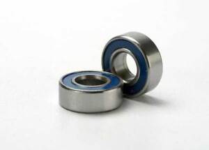 Traxxas 5116 Ball Bearings, Blue Rubber Sealed (5x11x4mm) (2)