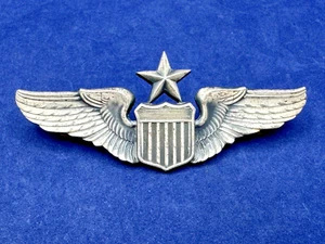 Modern Era US Air Force Senior Pilot Wings Insignia Krew-GI P23 - Bild 1 von 2