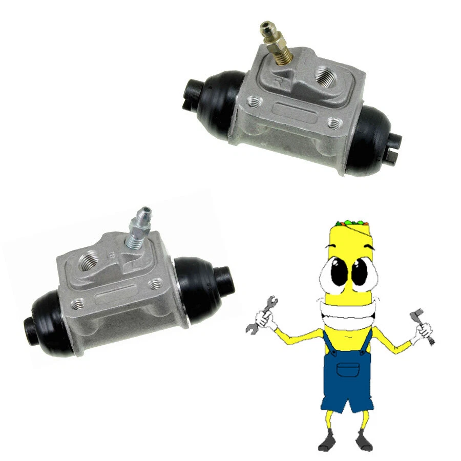 Premium Rear Left & Right Wheel Cylinders for 1995-2002 Suzuki Esteem 11/16 Bore - Image 1 of 1