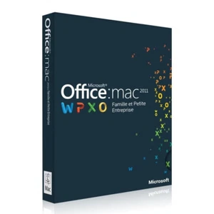 Microsoft Office pour Mac - Famille & Petite Entreprise 2011 -DVD -1 user 2 Mac - Foto 1 di 2