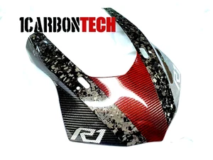 HYBRID FRONT BODY NOSE PURE CARBON FIBER 2015-2016-2017-2018-2019 YAMAHA YZF R1 - Picture 1 of 8