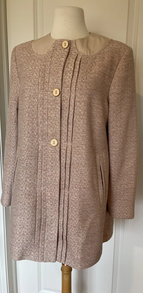 Abrigo Top Shop Maeve Estilo Retro Cambio Luz~Talla-10~ ESTILOSO~ Foto 1 de 4