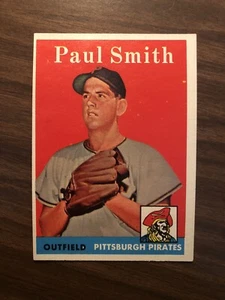 1958 Topps #269 Paul Smith Pittsburgh Pirates - Bild 1 von 4