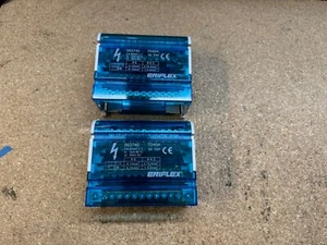 2 x Eriflex TD40A 563740 Block of Distribution Power Supply 40A 500VAC LOT 2 - Picture 1 of 2