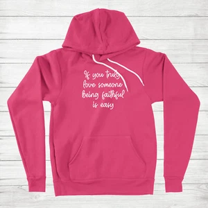 Sudadera con Capucha Regalo Amor Verdadero Estampado Cita Romántica Frase Amor con alguien - Imagen 1 de 12