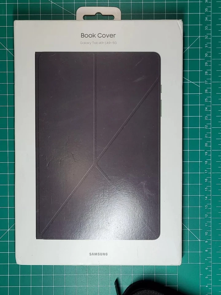 Samsung Book Cover Case for Galaxy Tab A9+ 5G - Black- Brand New - OEM - Image 1 of 4