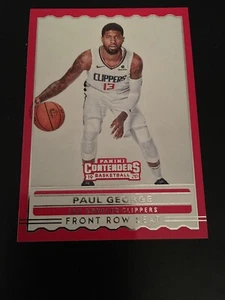 2019-20 Panini Contenders Sedile Prima Fila #7 Paul George Clippers ๐ ๐ฅ - Foto 1 di 2