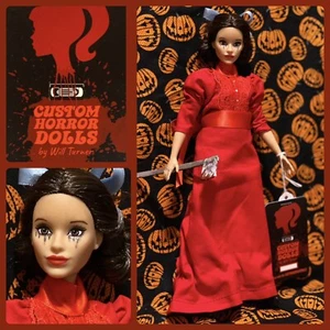 Figura de 12"" MUÑECA DE TERROR PERSONALIZADA Pearl Única Mia Goth X - Imagen 1 de 4