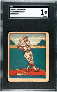 1933 Eclipse Import #419 Frank Frisch Cardinals SGC 1 - Bild 1 von 2