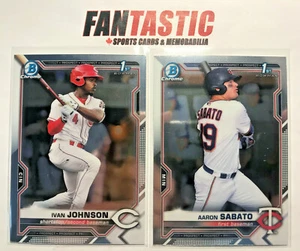 2021 Bowman Chrome Base Card YOU PICK #BCP-01 to BCP-150 Finish Your Set! - Picture 1 of 2