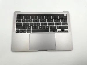 Genuine Apple MacBook Pro 13” M1 A2338 2020 Palmrest Top Case Cover Keyboard - Picture 1 of 6
