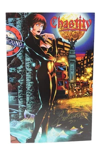 Chastity Theatre of Pain #3 SIGNIERT 1997 Chaos Comics F/F - Bild 1 von 4
