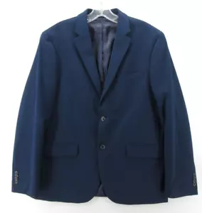 Ben Sherman Sport Coat Men 40 Short Blue Blazer Jacket Business Preppy Lined - Picture 1 of 13