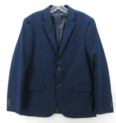 Abrigo Deportivo Ben Sherman Hombres 40 Corto Azul Blazer Chaqueta Negocios Forrado Preppy Foto 1 de 4