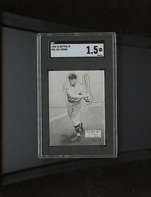 1934 Batter Up Joe Cronin Washington Senators #32  💥💥🎆  SGC Graded 1.5 - Image 1 of 2