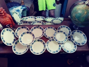 Vintage Ridgeway Ironside Tahiti Floral Summer Bowls Plates Side Plates Set - Picture 1 of 11