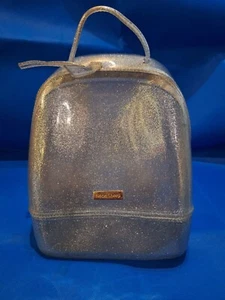 Neon Sheep Sparkly Clear Plastic Fashion Backpack - Picture 1 of 6
