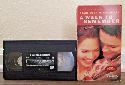 A Walk To Remember, VHS, Shane West, Mandy Moore, BONUS - Cry Music Video - Image 1 of 4